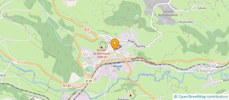 localisation de l'entreprise REVELATEUR STUDIO à MURAT