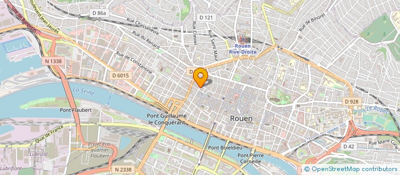 localisation de l'entreprise REVELATION à ROUEN