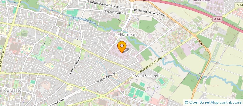 localisation de l'entreprise REVELE FORMATION à PAU