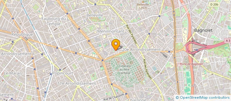 localisation de l'entreprise REVELE TOI  PARIS