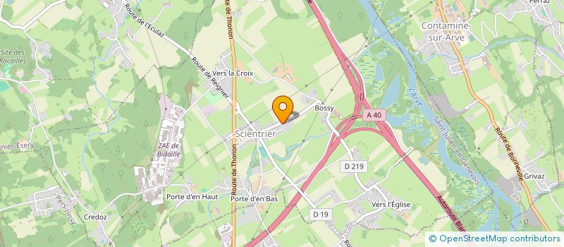 localisation de l'entreprise REVELE TOI YOG'A  SCIENTRIER