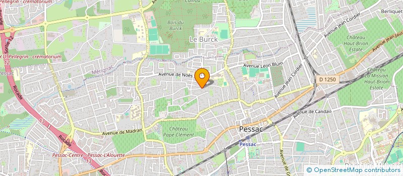 localisation de l'entreprise REVELEZ-VOUS à PESSAC