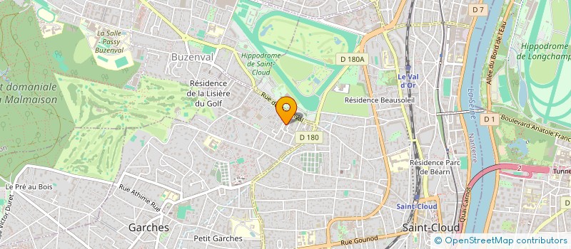 localisation de l'entreprise REVELJOY à GARCHES