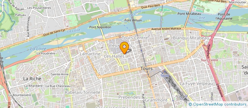 localisation de l'entreprise REVELLIANCE  TOURS