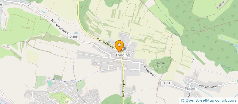 localisation de l'entreprise REVEMENT FACADE PEINT BATIMENTS à THEDING