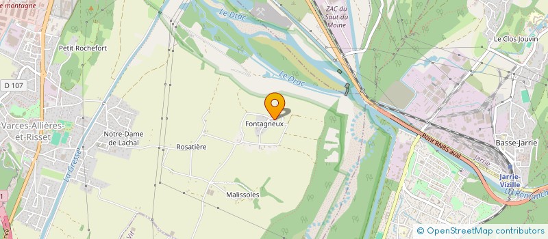 localisation de l'entreprise REVENERGY à VARCES-ALLIERES-ET-RISSET