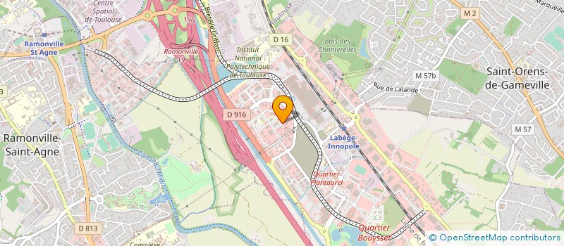 localisation de l'entreprise REVENGE SECURITY PROTECT  LABEGE