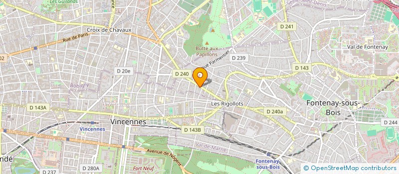 localisation de l'entreprise REVENIR AUTREMENT à FONTENAY-SOUS-BOIS