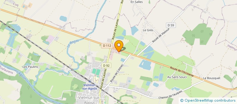 localisation de l'entreprise REVENTO  VIELMUR-SUR-AGOUT