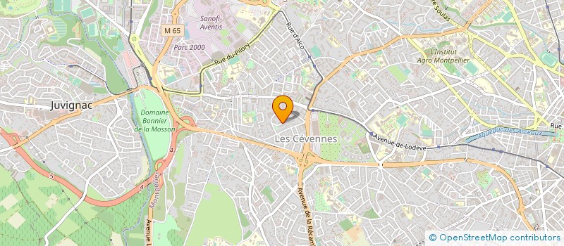 localisation de l'entreprise REVENTS à MONTPELLIER