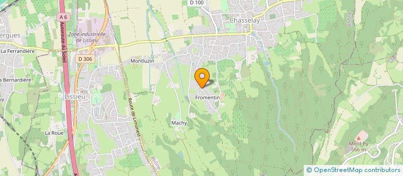 localisation de l'entreprise REVENU3NET SOLUTIONS  CHASSELAY