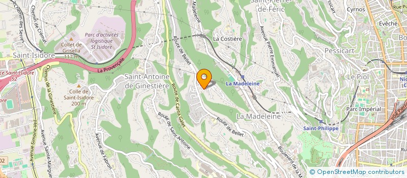 localisation de l'entreprise REVEO  CAGNES-SUR-MER