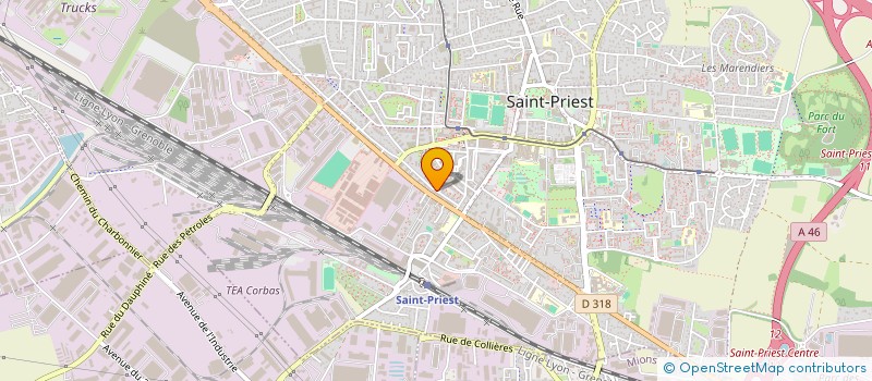 localisation de l'entreprise REVER MARIAGE & ZIANA FATI  SAINT-PRIEST