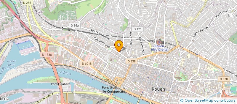 localisation de l'entreprise REVERALL  ROUEN