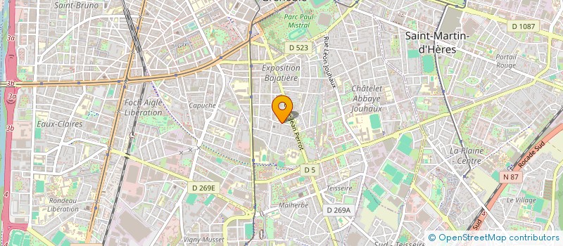 localisation de l'entreprise REVERB  GRENOBLE