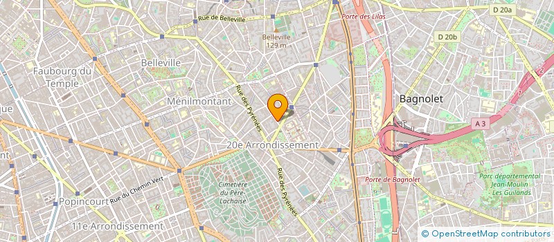 localisation de l'entreprise REVERBAT  PARIS