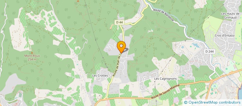 localisation de l'entreprise REVERDI DEVELOPPEMENT à GRIMAUD