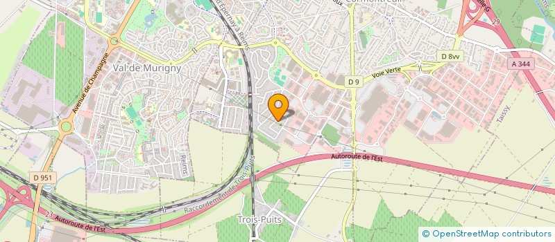 localisation de l'entreprise REVERDY 7  CORMONTREUIL