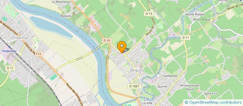 localisation de l'entreprise REVERDY  BEGUEY