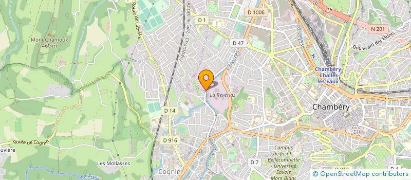 localisation de l'entreprise REVERDY AGGLOS à COGNIN