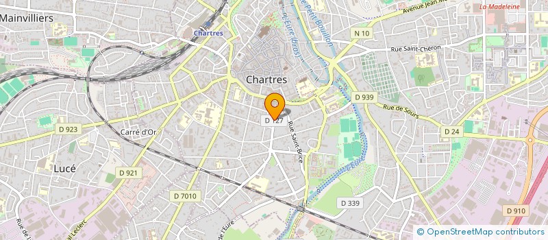 localisation de l'entreprise REVERDY CONSEILS à CHARTRES