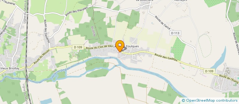 localisation de l'entreprise REVEREAULT  LOIRE-AUTHION