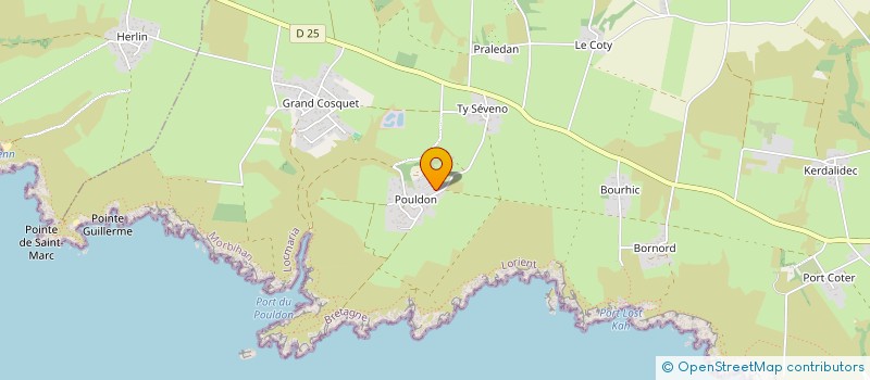 localisation de l'entreprise REVERENCES  LOCMARIA