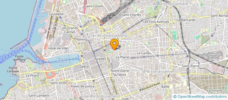 localisation de l'entreprise REVERSAT CAPITAL à MARSEILLE