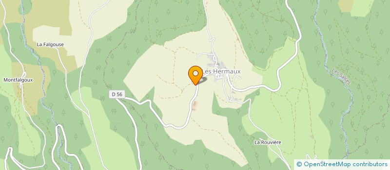 localisation de l'entreprise REVERSAT ENERGIE  LES HERMAUX