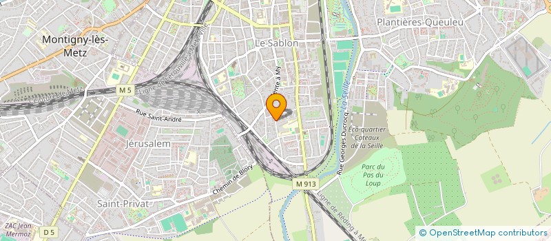 localisation de l'entreprise REVERSE  METZ