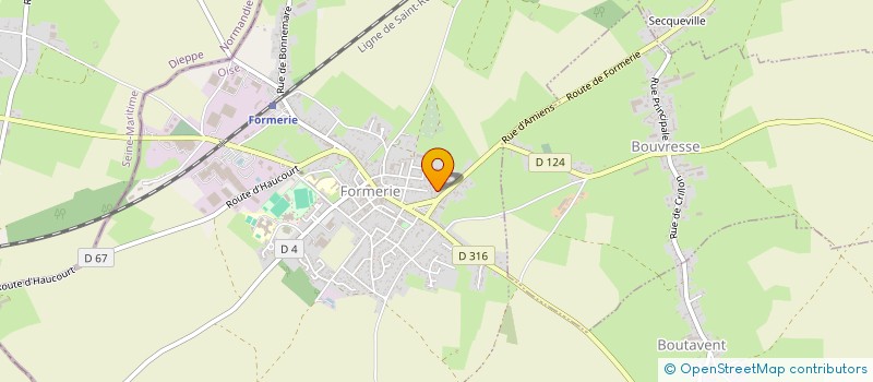 localisation de l'entreprise REVERSE ESPORTS  FORMERIE