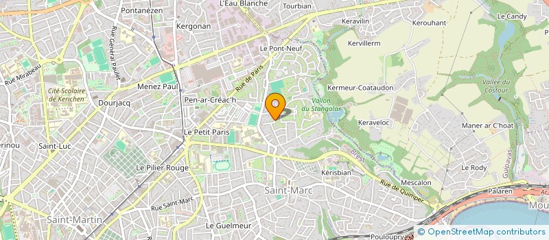 localisation de l'entreprise REVERSE RECORDS à BREST