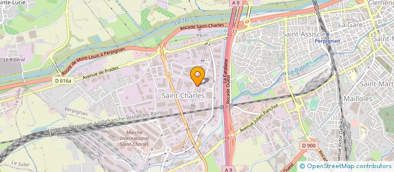 localisation de l'entreprise REVERT FRANCE SA à PERPIGNAN