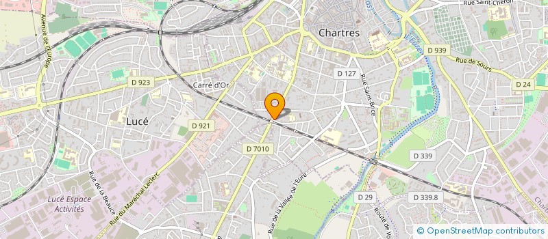 localisation de l'entreprise REVES AERO à CHARTRES