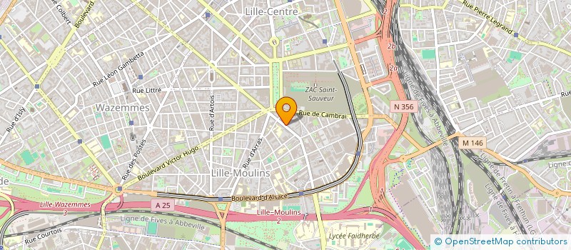 localisation de l'entreprise REVES AUTOMOBILES à LILLE