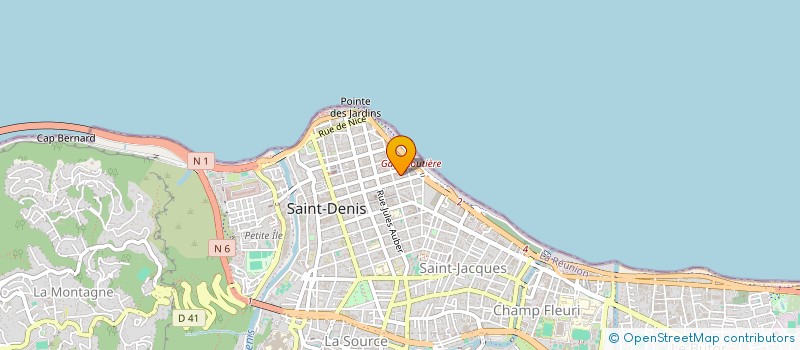 localisation de l'entreprise REVES BLEUS à SAINT-DENIS