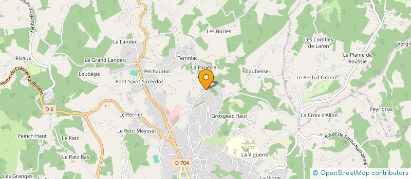 localisation de l'entreprise REVES D'AVENIR SANS FRONTIERES à SARLAT-LA-CANEDA