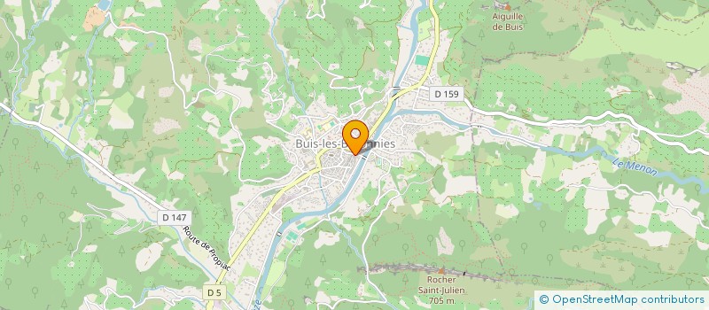 localisation de l'entreprise REVES D'ENFANT  BUIS-LES-BARONNIES