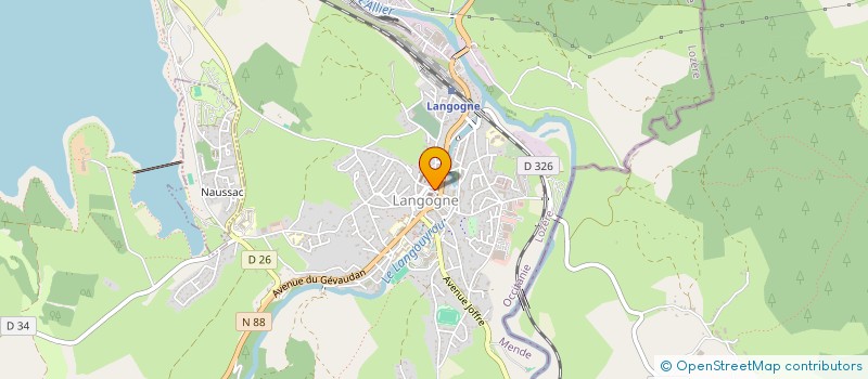 localisation de l'entreprise REVES D'ENFANTS 48 à LANGOGNE
