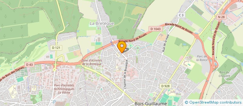 localisation de l'entreprise REVES D'ENFANTS à BOIS-GUILLAUME