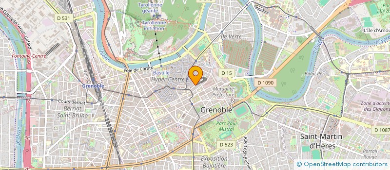 localisation de l'entreprise REVES D ORIENT à GRENOBLE