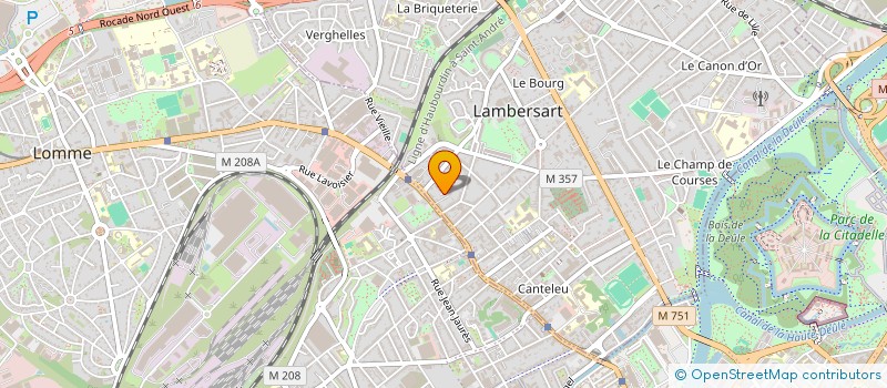 localisation de l'entreprise REVES DE FANDIE à LAMBERSART