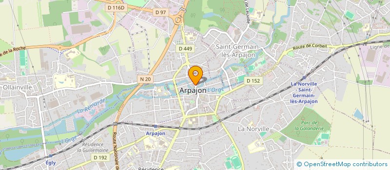 localisation de l'entreprise REVES DE FEMMES à ARPAJON