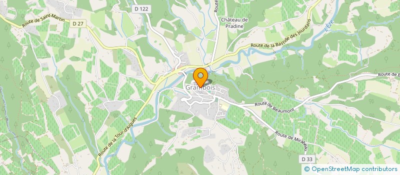 localisation de l'entreprise REVES DE FORGE  GRAMBOIS