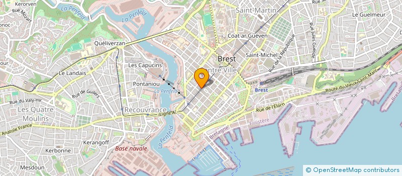 localisation de l'entreprise REVES DE JAMBES à BREST