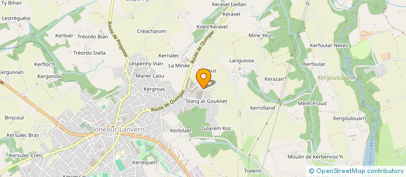 localisation de l'entreprise REVES DE MOMES à PLONEOUR-LANVERN