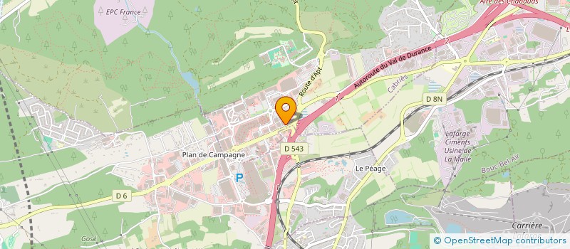localisation de l'entreprise REVES DE PROVENCE à CABRIES
