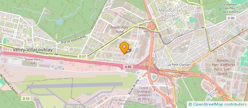 localisation de l'entreprise REVES DE SABLE  VELIZY-VILLACOUBLAY