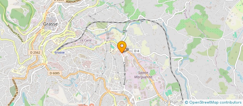 localisation de l'entreprise REVES DE SPA à GRASSE