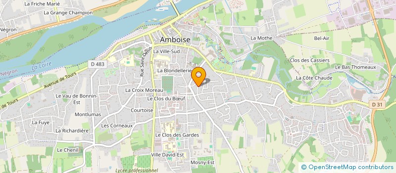 localisation de l'entreprise REVES EN LIBERTE  AMBOISE